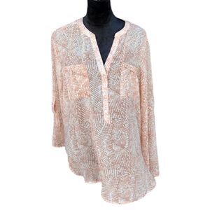 Women's Apt. 9 Sheer Tunic Blouse Size XL!